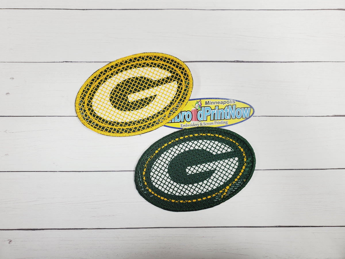 Green 19 Green Bay Packers Patch 2. X 2.50 Embroidered Patch Green