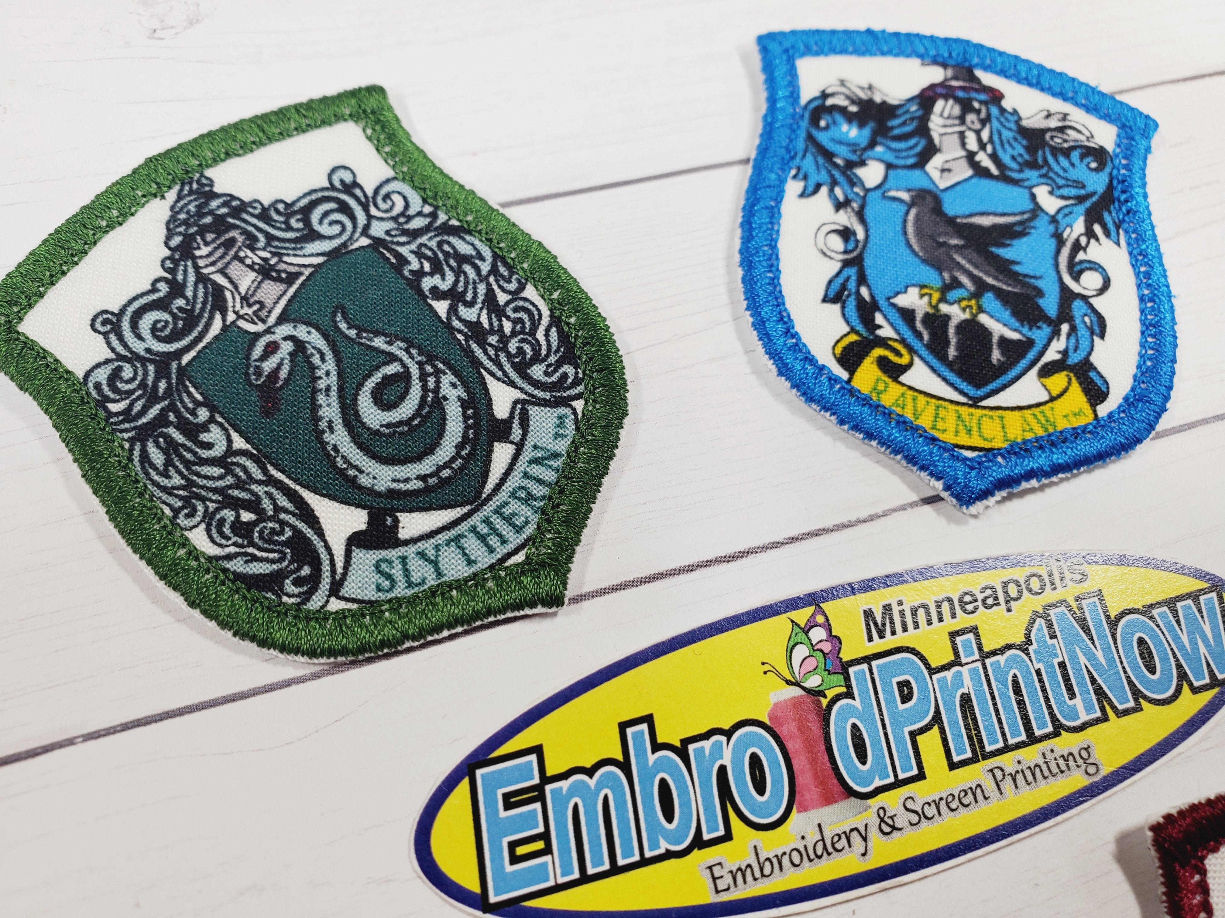 of Print Houses Embroid – Hufflep Iron-on Gryffindor 4 Set Now patch Slytherin Hogwarts of